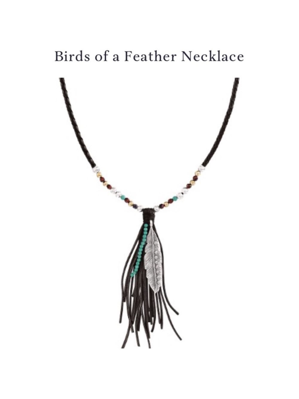NIB Silpada Birds of a Feather Necklace